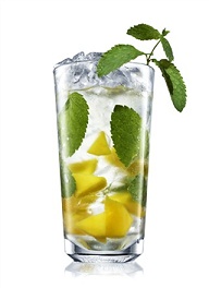 absolut mango mojito cocktail