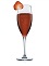 champagne fraise cocktail