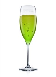 absolut kiwi bellini cocktail