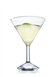 basil and pineapple martini