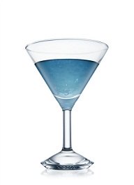 blue kamikaze cocktail