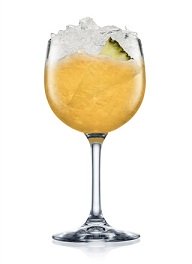 malibu pina colada cocktail