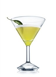 spicy mangotini cocktail