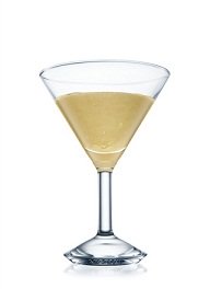 yellow bird martini cocktail